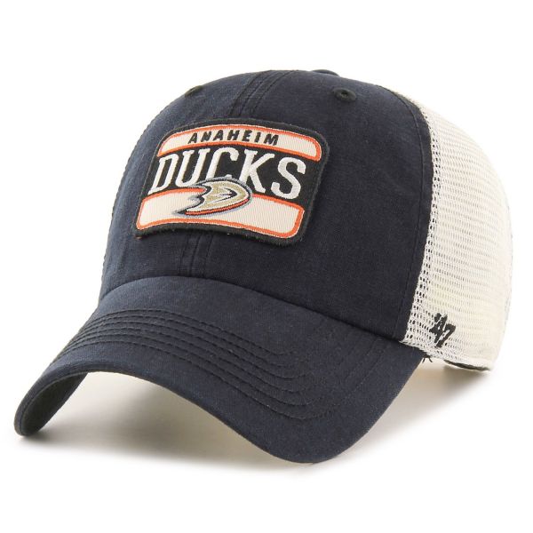 47 Brand Trucker Cap - VINTAGE FLUID Anaheim Ducks schwarz