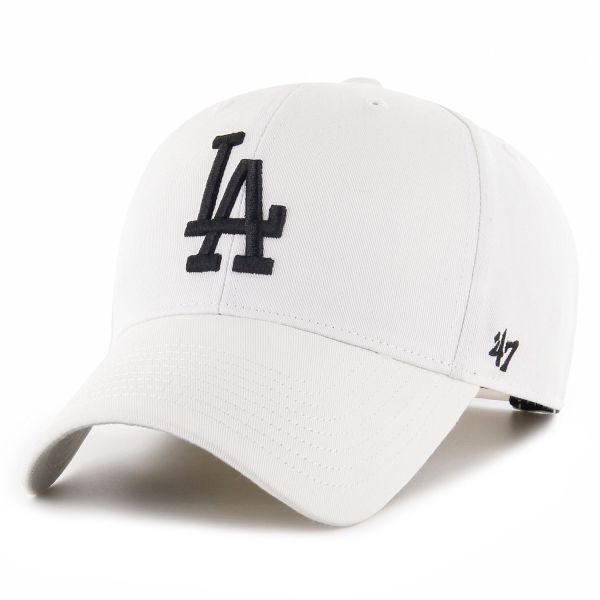 47 Brand Adjustable Cap MVP BASIC Los Angeles Dodgers blanc