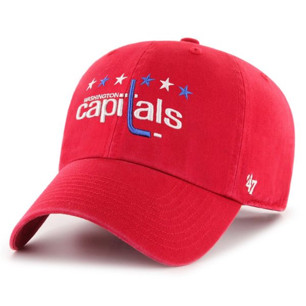 47 Brand Adjustable Cap - CLEAN UP Washington Capitals red