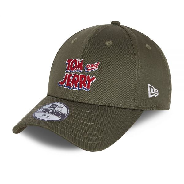 New Era 9Forty Boys Kids Cap - DISNEY Tom & Jerry oliv