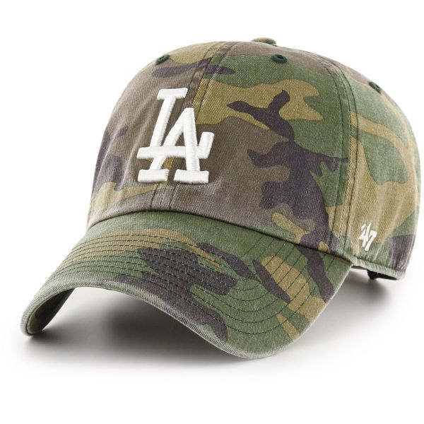 47 Brand Relaxed Cap - WASHED Los Angeles Dodgers wood camo