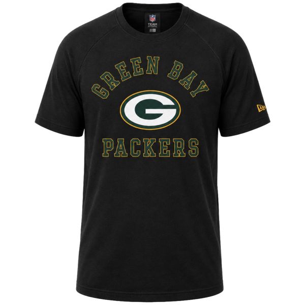 New Era Long Shirt - NFL Green Bay Packers schwarz