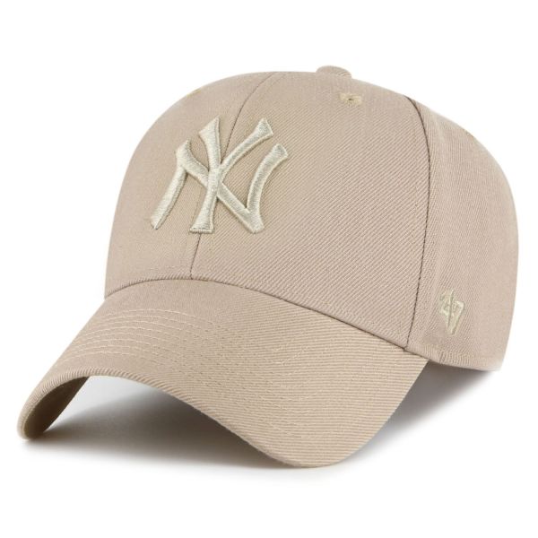 47 Brand Snapback Cap - MLB New York Yankees khaki beige
