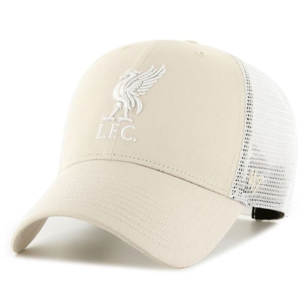 47 Brand Trucker Mesh Snapback Cap - FC Liverpool bone beige