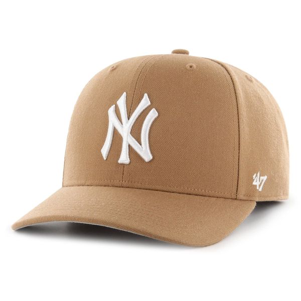 47 Brand Low Profile Cap - ZONE New York Yankees camel beige