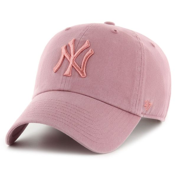 47 Brand Relaxed Fit Cap - MLB New York Yankees mauve rosa
