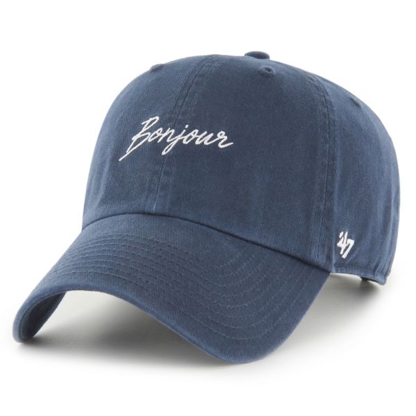 47 Brand Adjustable CLEAN UP Cap - SLOGAN Bonjour