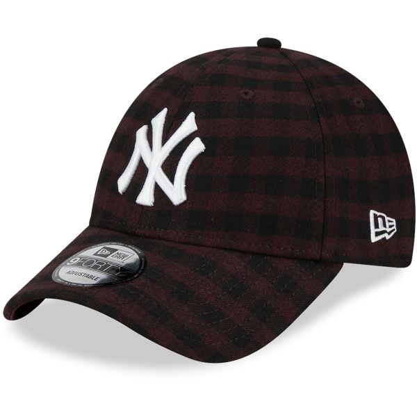 New Era 9Forty Strapback Cap - FLANNEL New York Yankees