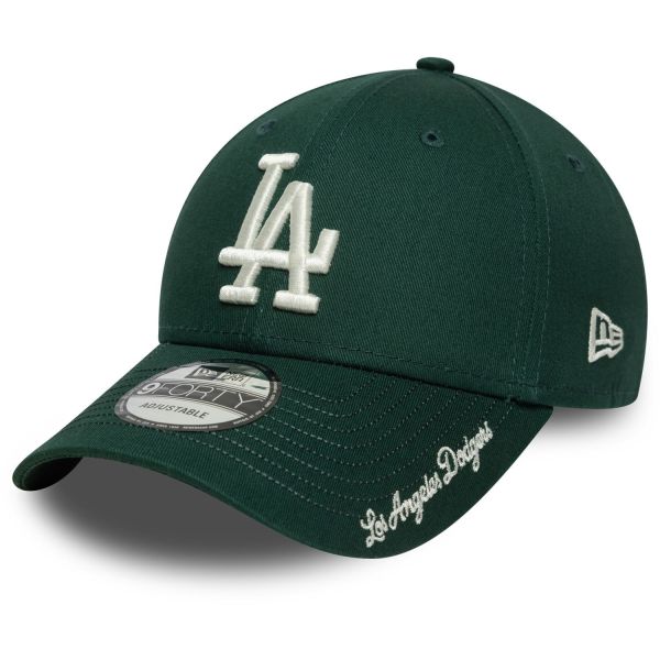 New Era 9Forty Strapback Cap - VISOR SCRIPT LA Dodgers