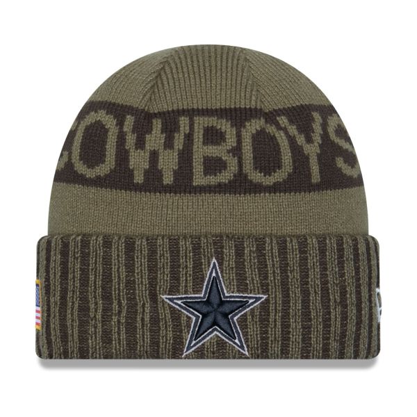 New Era Knit Beanie - SALUTE TO SERVICE Dallas Cowboys