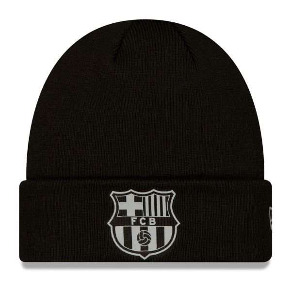 New Era Knit Beanie - REFLECTIVE FC Barcelona black