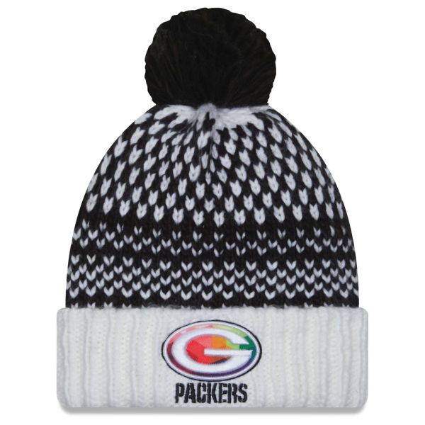 New Era Women Knit Beanie - CRUCIAL CATCH Green Bay Packers