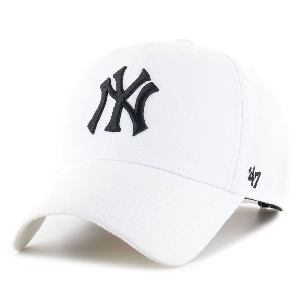 47 Brand Adjustable Cap - MLB New York Yankees weiß schwarz