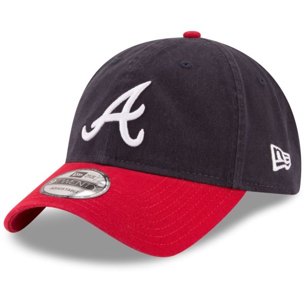 New Era 9Twenty Strapback Cap - Atlanta Braves navy