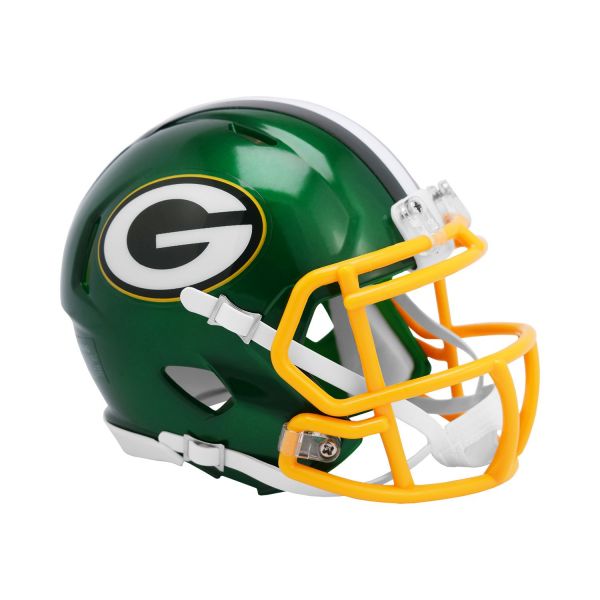 Riddell Speed Mini Football Helmet FLASH Green Bay Packers
