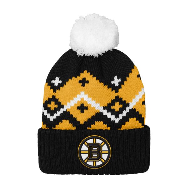 Kids NHL Winter Hat - PATCHWORK Boston Bruins
