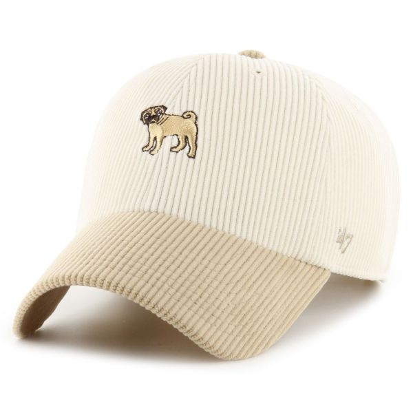 47 Brand Adjustable CLEAN UP Cap - DOG ICON Pug