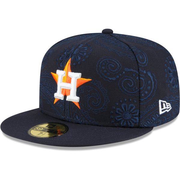New Era 59Fifty Fitted Cap - SWIRL PAISLEY Houston Astros