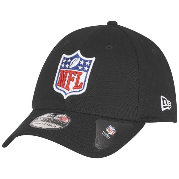 New Era 39Thirty Stretch Cap - NFL SHIELD schwarz