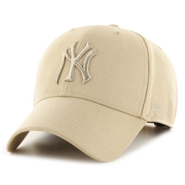 47 Brand Snapback Cap - MLB New York Yankees khaki