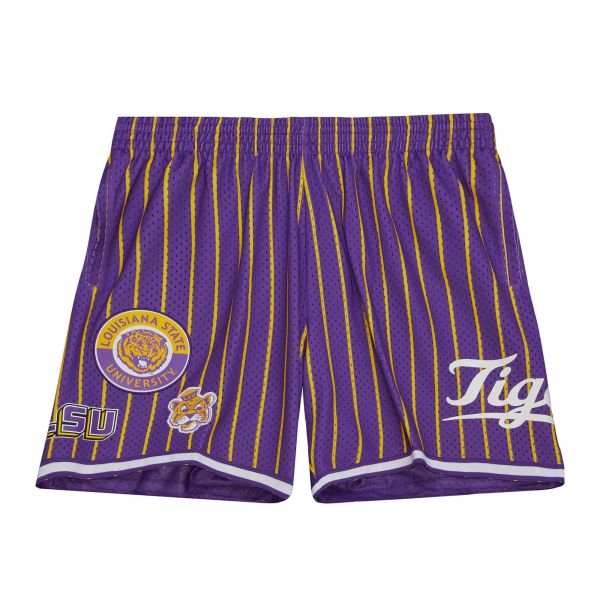 M&N NCAA LSU University Hometown Basketball Shorts