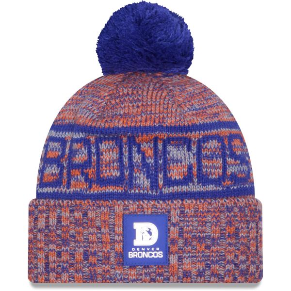 New Era Pompon Bonnet D'Hiver SIDELINE Denver Broncos