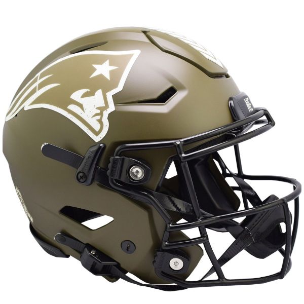 Riddell Authentic SpeedFlex Helm SALUTE New England Patriots