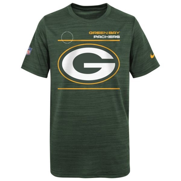 Nike NFL SIDELINE Enfants Shirt - Green Bay Packers