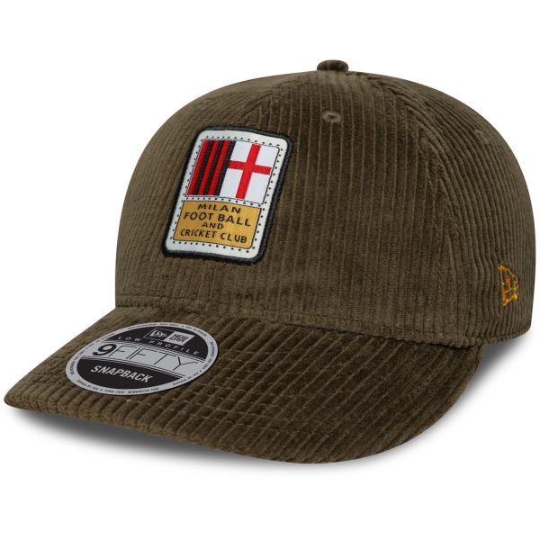 New Era 9Fifty Low Snapback Cap - CORDE AC MILAN
