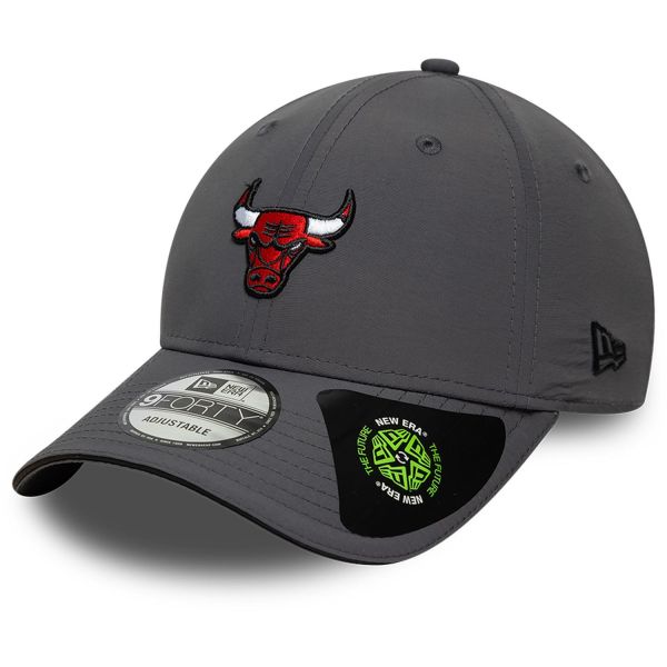 New Era 9Forty Strapback Cap - NBA Chicago Bulls charcoal