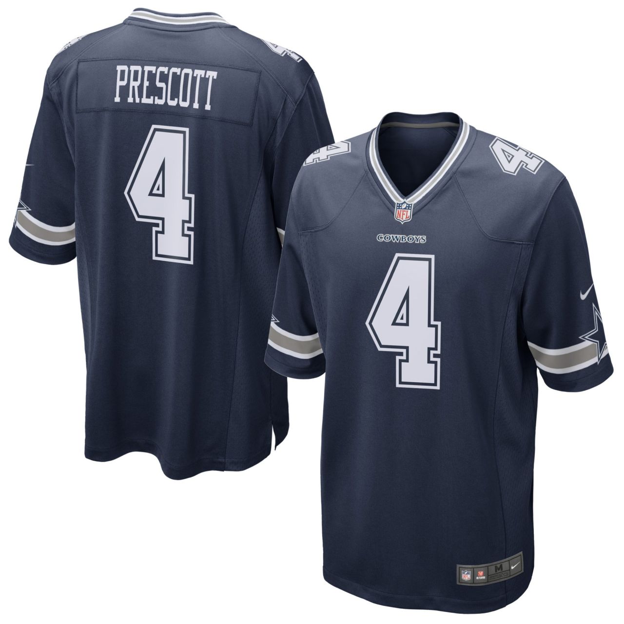 amfoo - Nike GAME Jersey Trikot Dallas Cowboys #4 Dak Prescott