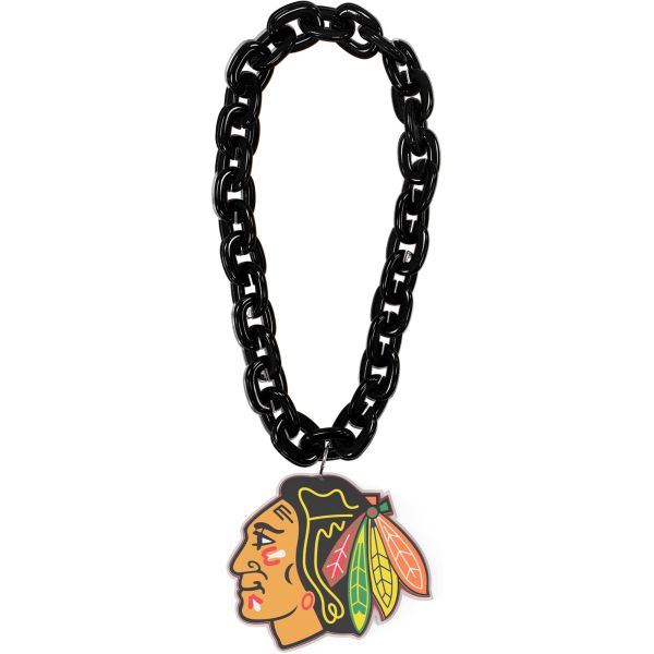 NHL Chicago Blackhawks 3D FanFave XXL Fanchain Necklace