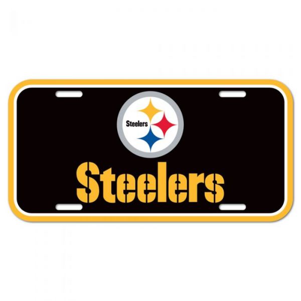 Wincraft NFL License Plate Sign - Pittsburgh Steelers