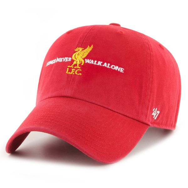 47 Brand Relaxed-Fit CLEAN UP Cap - ARCHED FC Liverpool red