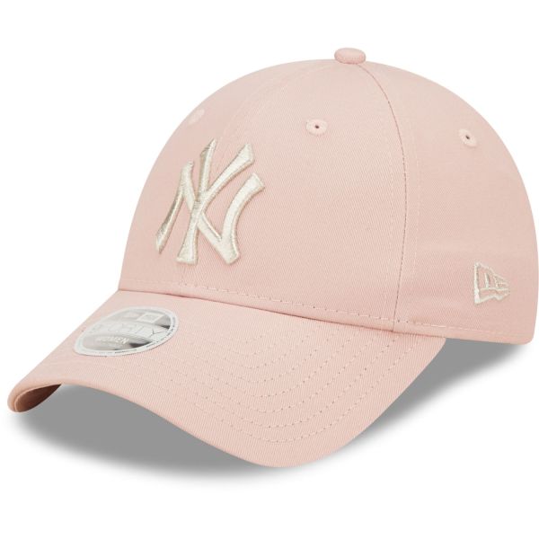 New Era 9Forty Femme Cap - METALLIC New York Yankees rose