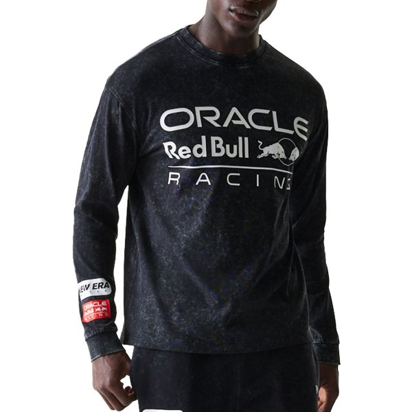 New Era Motorsport Longsleeve - Red Bull Racing schwarz