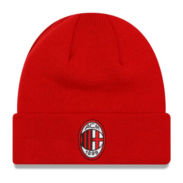 New Era Bonnet d'hiver Cuff Beanie - AC MILAN rouge