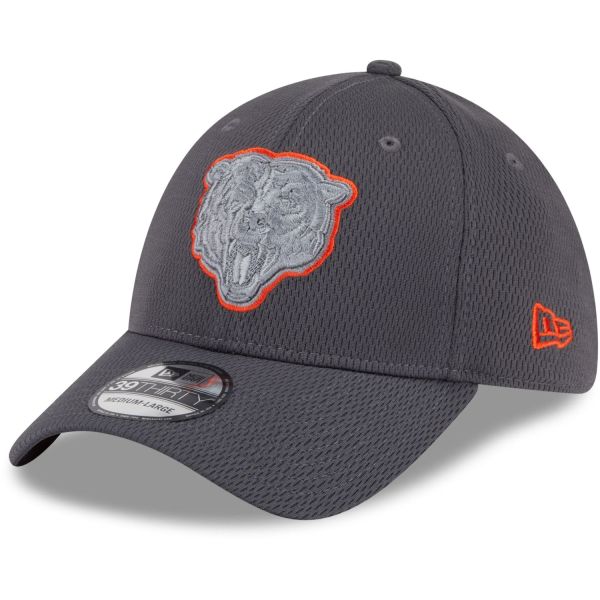 New Era 39Thirty Stretch Cap - Chicago Bears charcoal