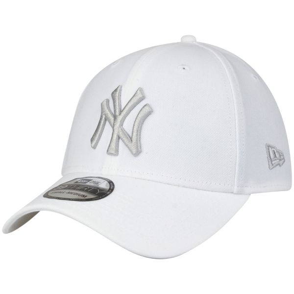 New Era 39Thirty Stretch Cap - New York Yankees blanc