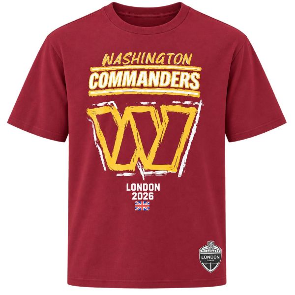 New Era NFL Shirt - ISG LONDON Washington Commanders