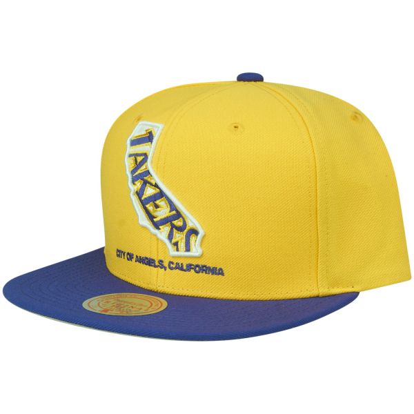 Mitchell & Ness Snapback Cap TEAM INSIDER Los Angeles Lakers