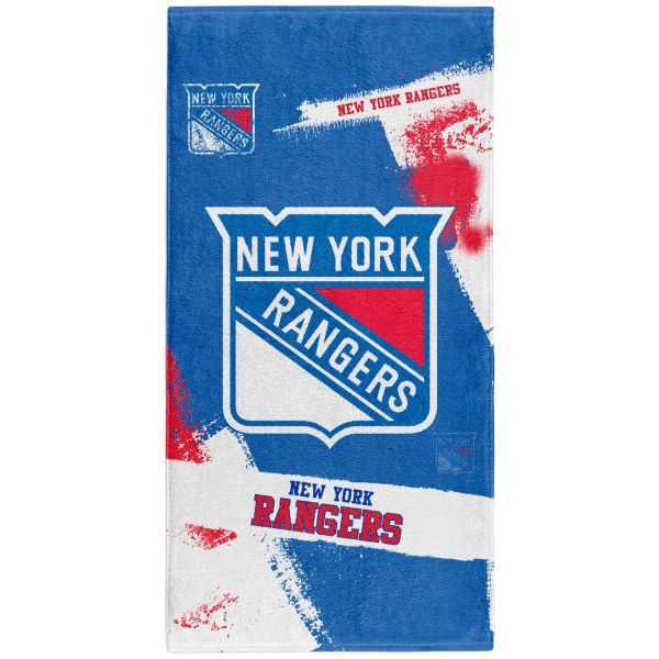 New York Rangers NHL Spray Strandtuch 150x80cm