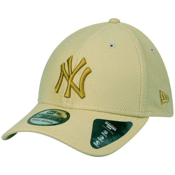 New Era 39Thirty Diamond Cap - New York Yankees khaki