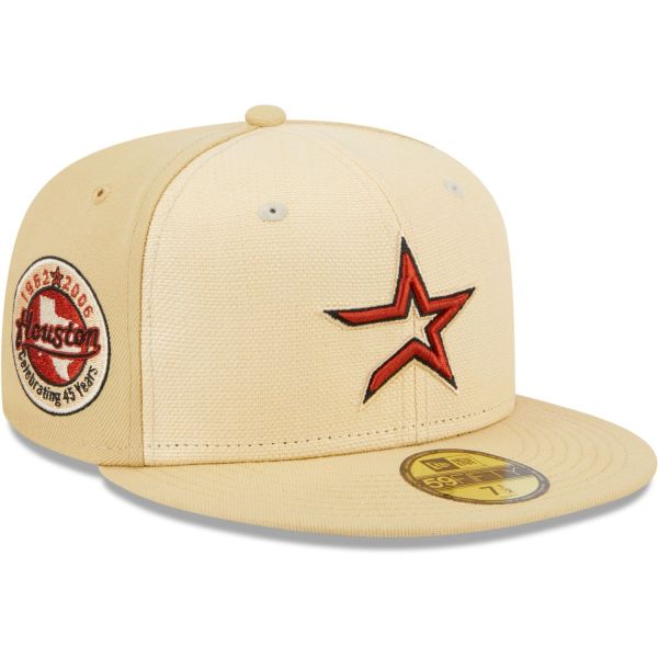 New Era 59Fifty Fitted Cap - RAFFIA Houston Astros