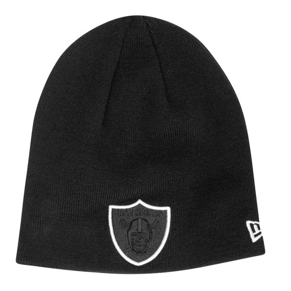 New Era Knit Bonnet d'hiver SKULL Beanie - Las Vegas Raiders