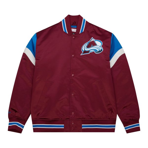 M&N Heavyweight Satin Veste NHL Colorado Avalanche