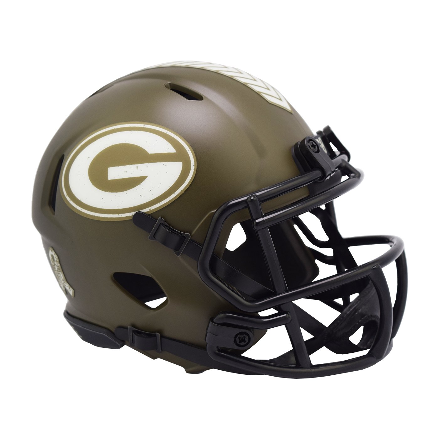 Riddell Speed Mini Football Helmet SALUTE Green Bay Packers Helmets