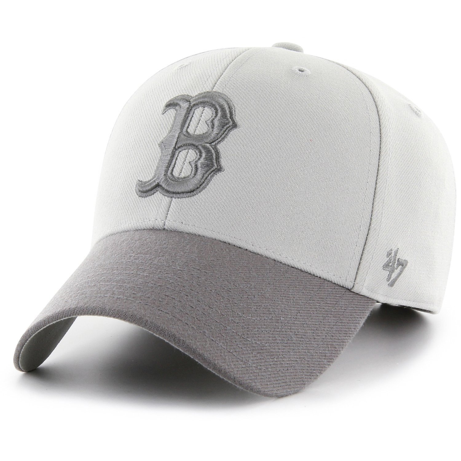 47 Brand Adjustable Cap - MLB Boston Red Sox grey | Strapback | Caps ...