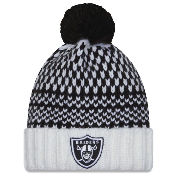 New Era Women Knit Beanie - CRUCIAL CATCH Las Vegas Raiders