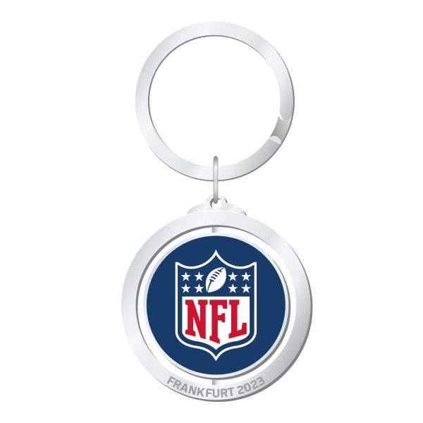 NFL Frankfurt Game 2023 Spinner Key Ring Porte-clés